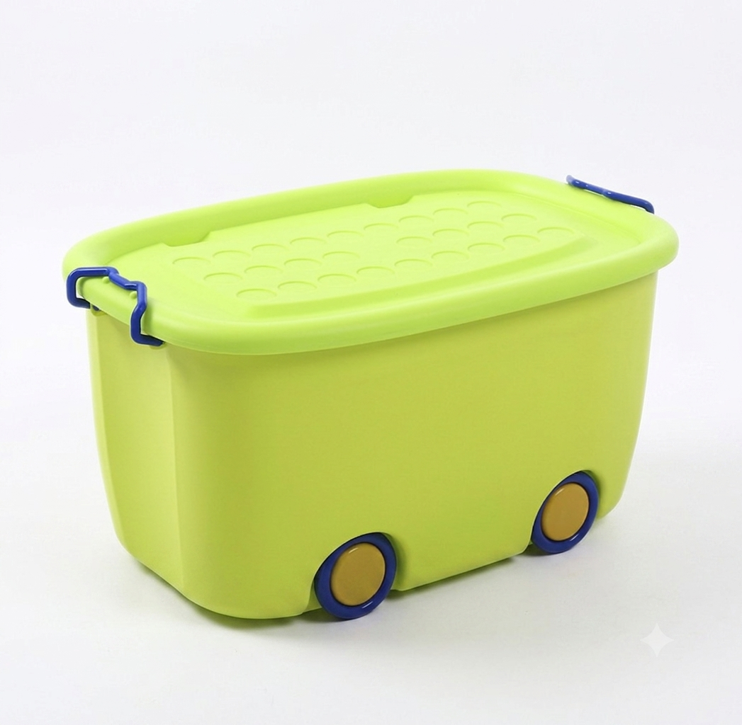 Car Shaped Large Storage Box Green