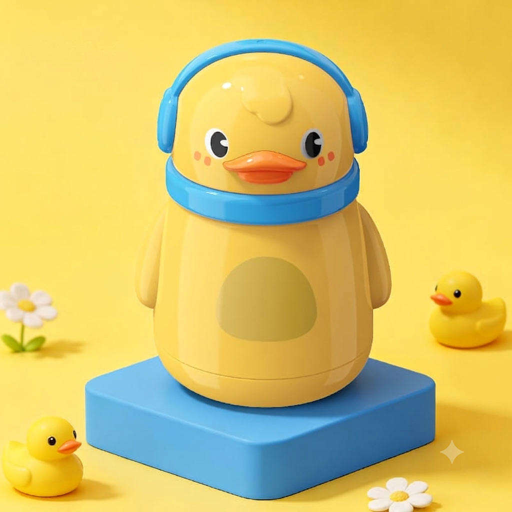 Character Powder Puffs- Yellow