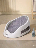 Silicone Bath Seat Grey