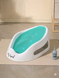 Silicone Bath Seat Sea Green