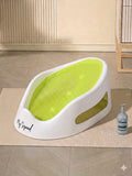 Silicone Bath Seat Green