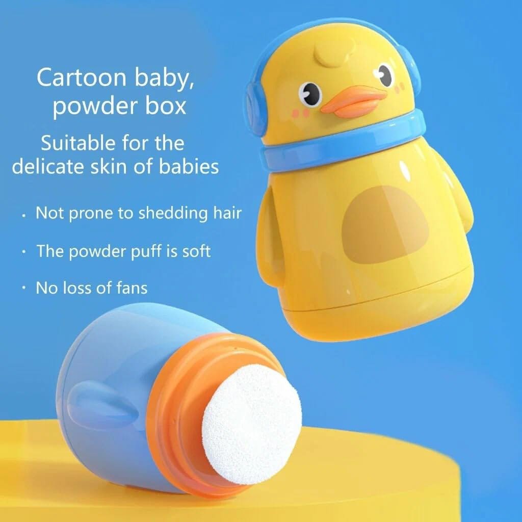 Character Powder Puffs- Light Blue