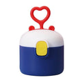 Small Heart Shape Cute Milk Container Blue