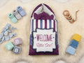 Welcome Little One Baby CarryNest Purple