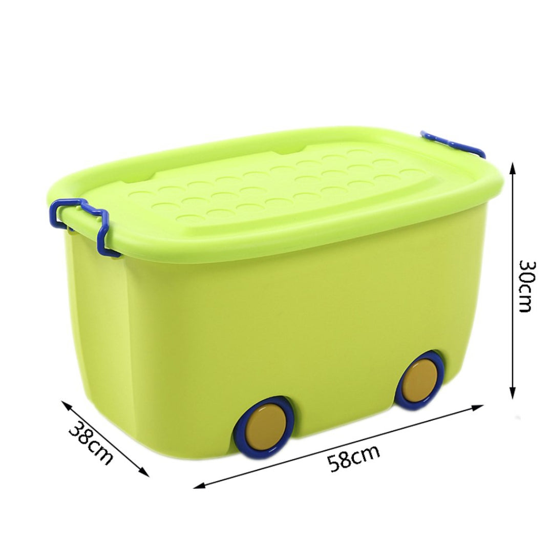 Car Shaped Large Storage Box Red
