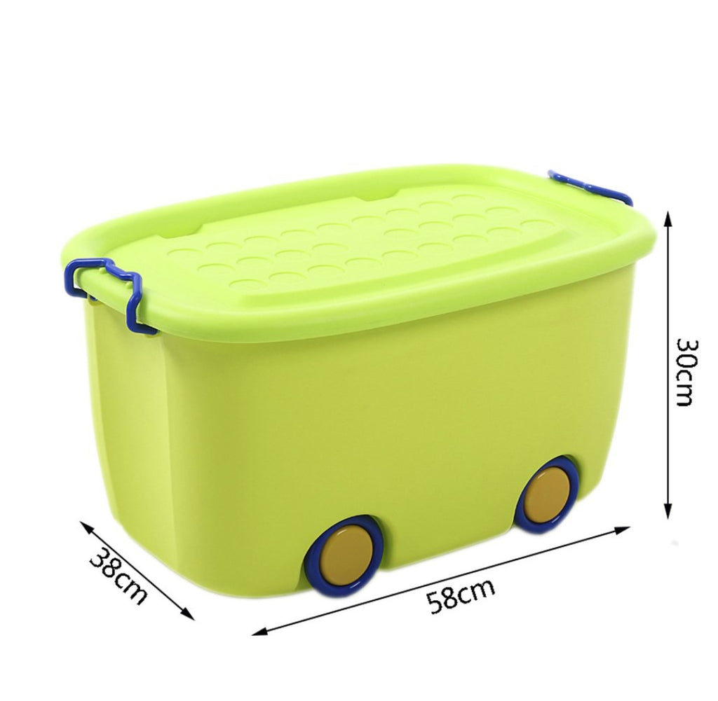Car Shaped Large Storage Box Blue