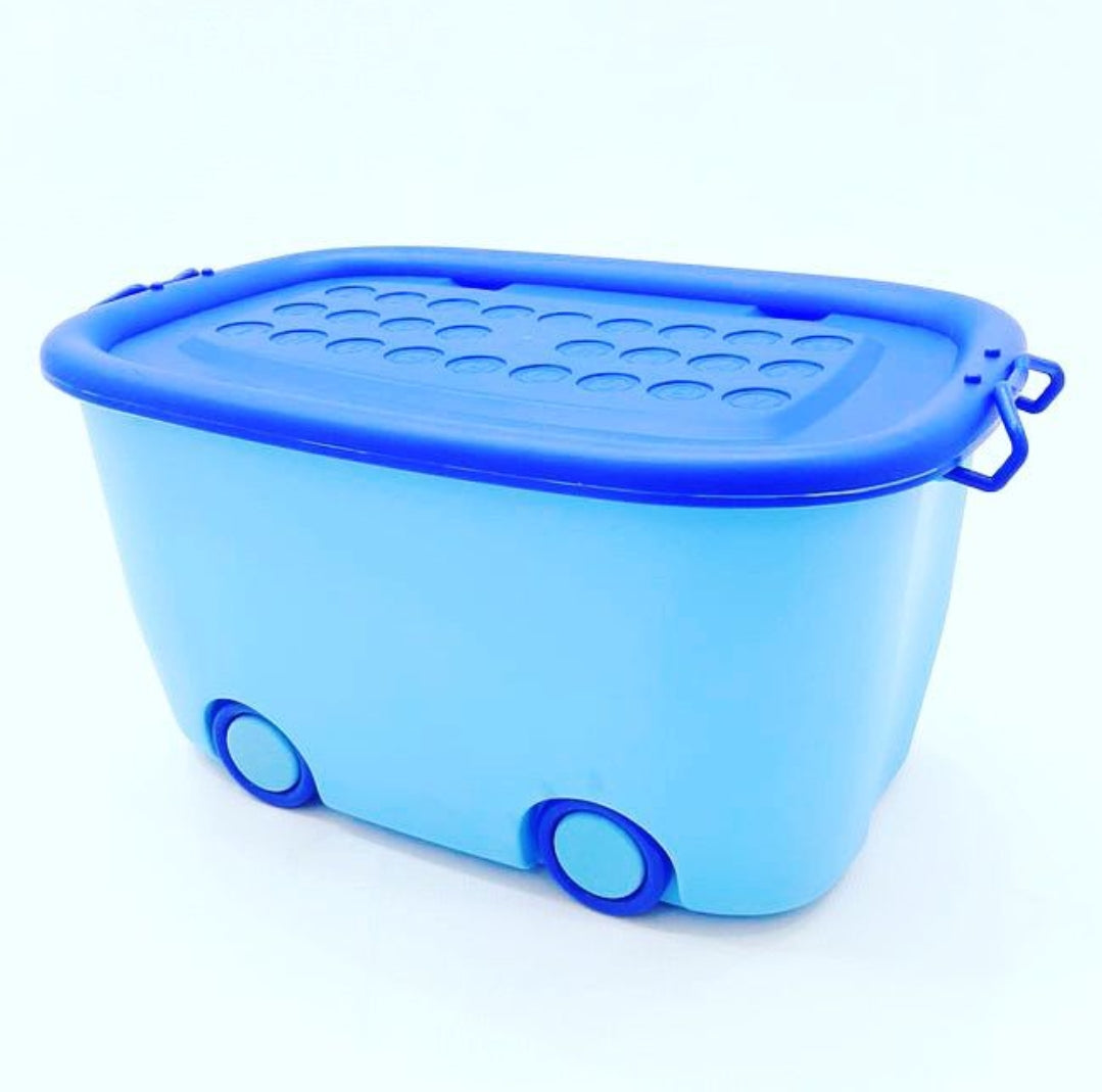 Car Shaped Large Storage Box Blue