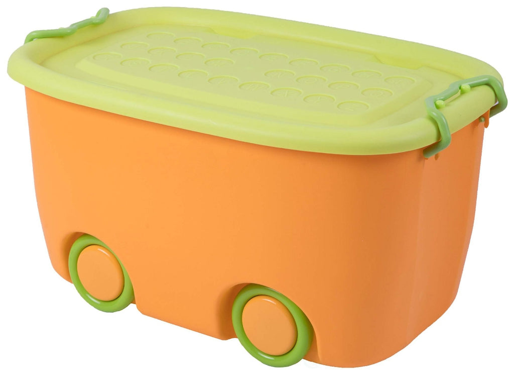 Car Shaped Large Storage Box Orange