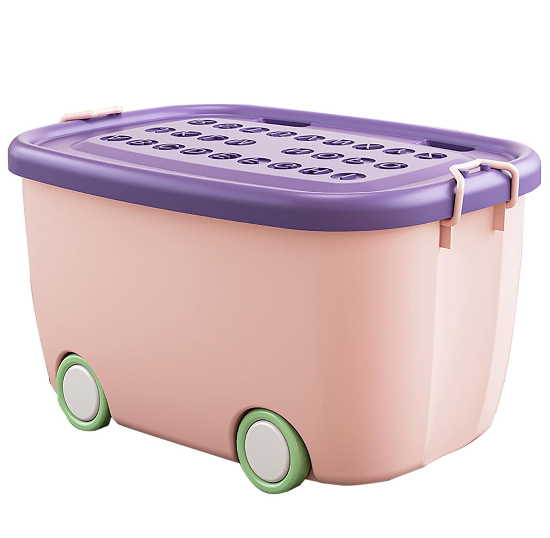 Car Shaped Large Storage Box Pink