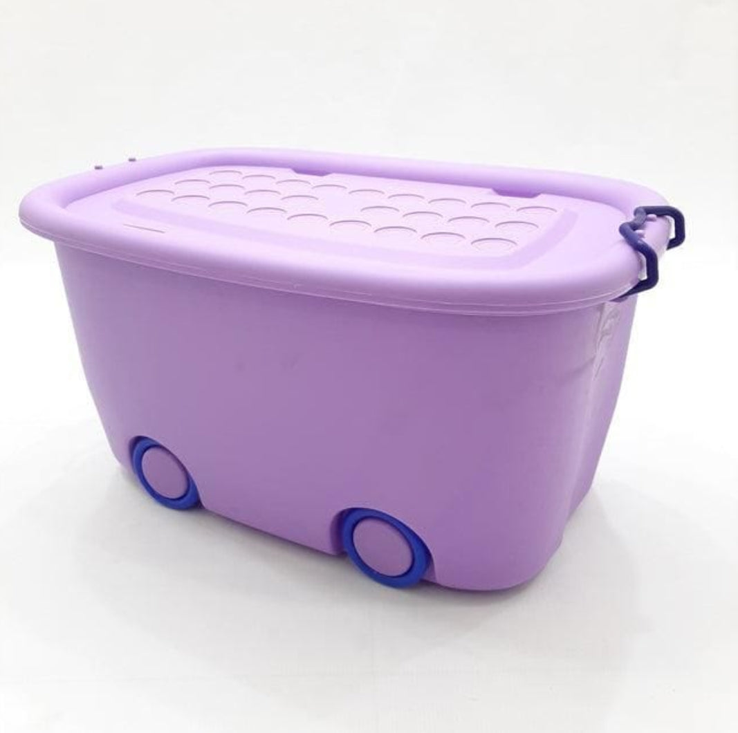 Car Shaped Large Storage Box Purple