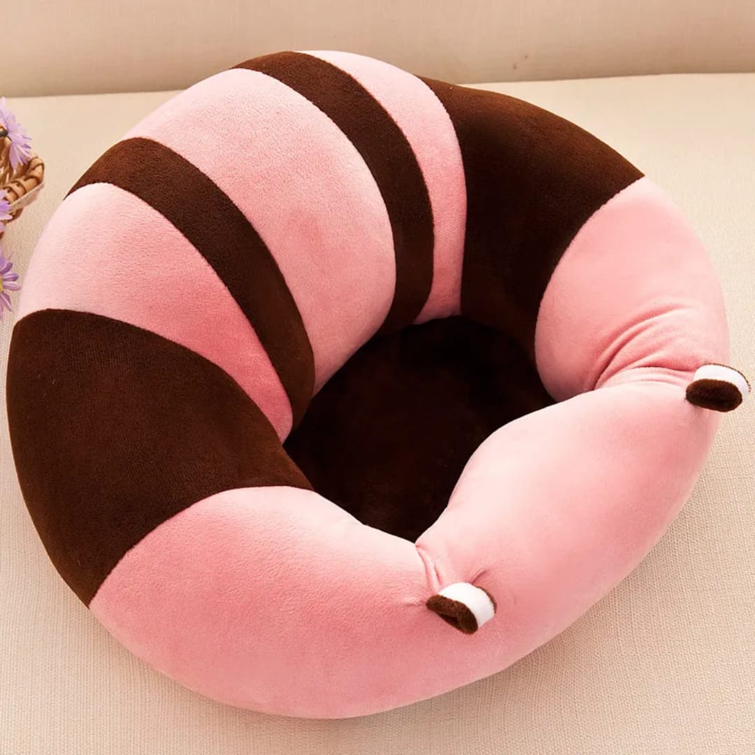 Baby Imported Seating Pillow Pink/Brown