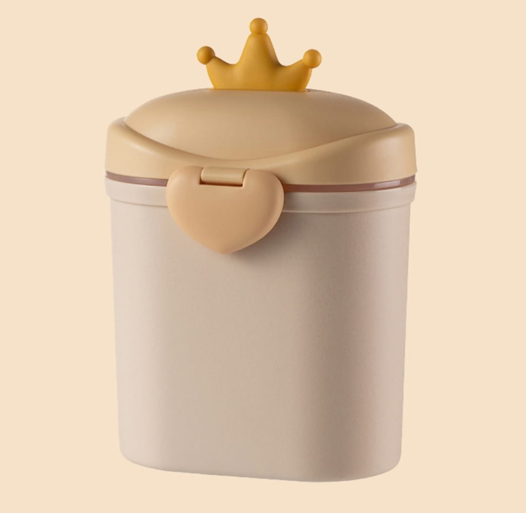 Crown Milk Container Beige- Large 400gms