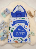 Baby CarrNest- It's A Boy Dark Blue