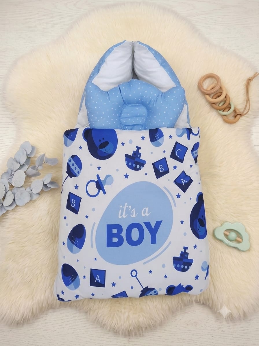 Baby CarryNest- It's A Boy Blue