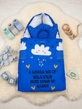 Baby CarryNest- Heaven Design Blue