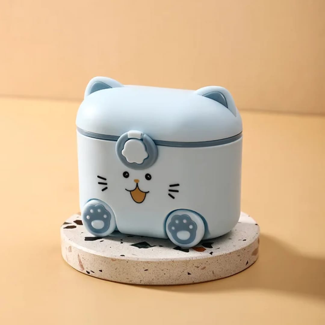 Cat Milk Container Blue