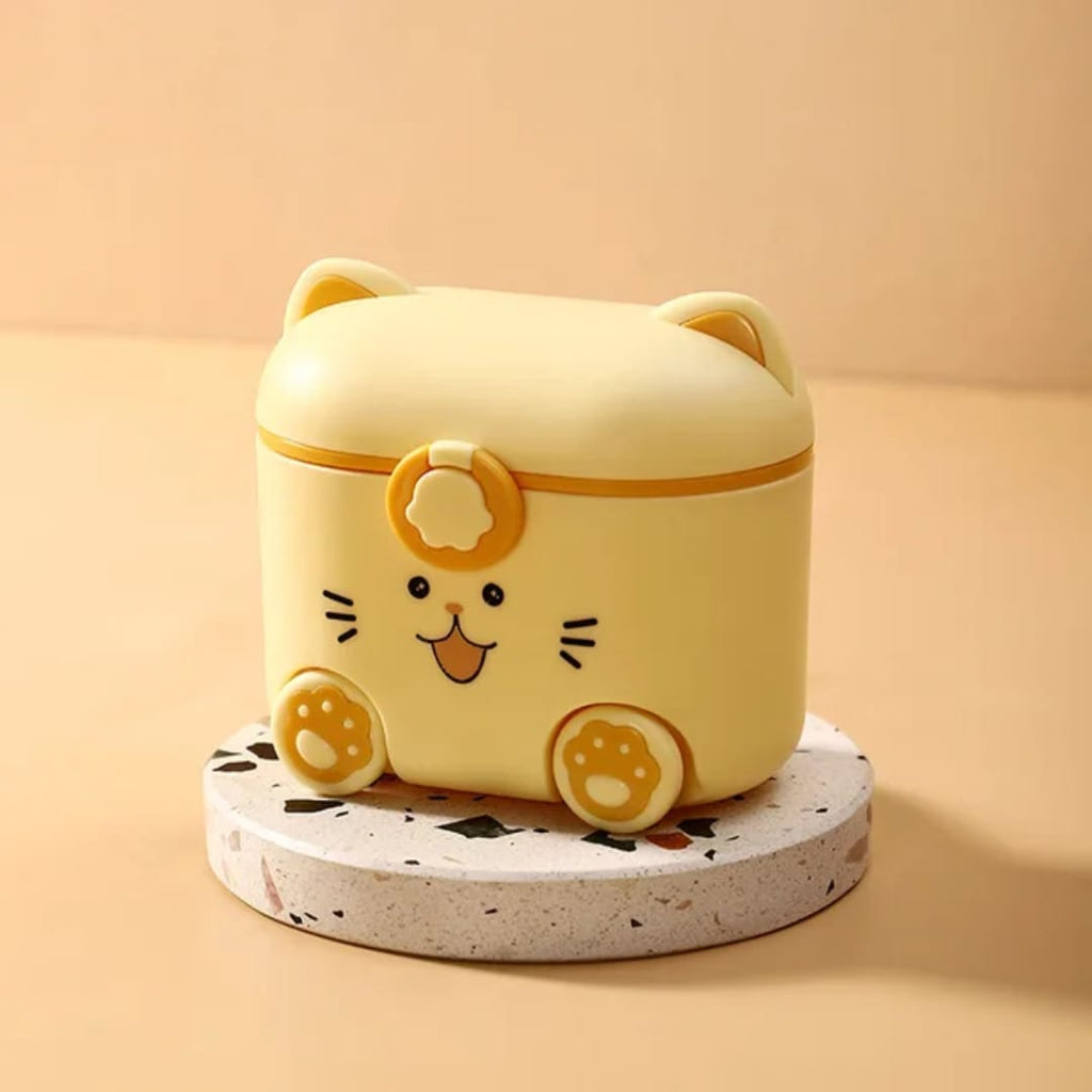 Cat Milk Container Yellow