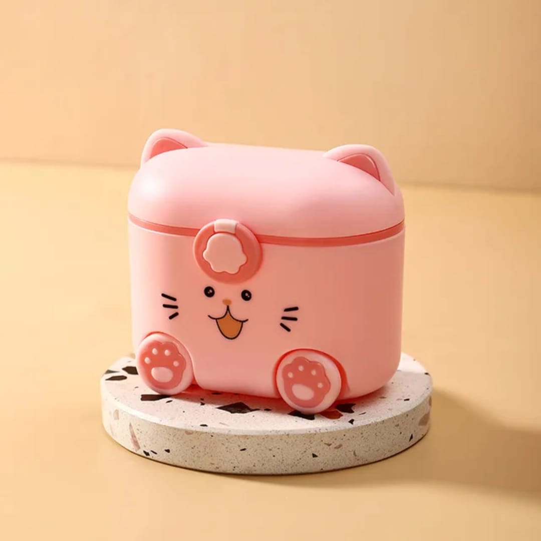 Cat Milk Container Pink