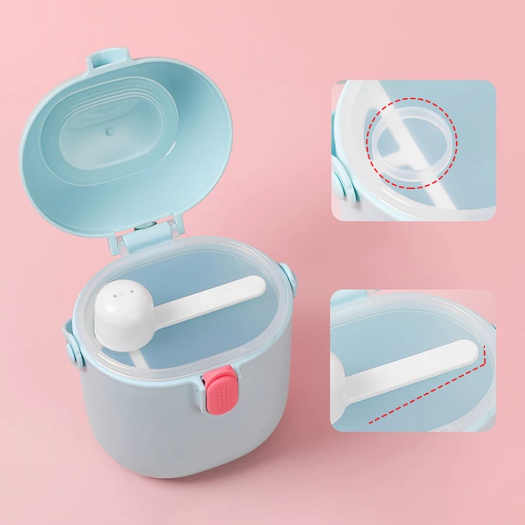Milk powder container BLUE