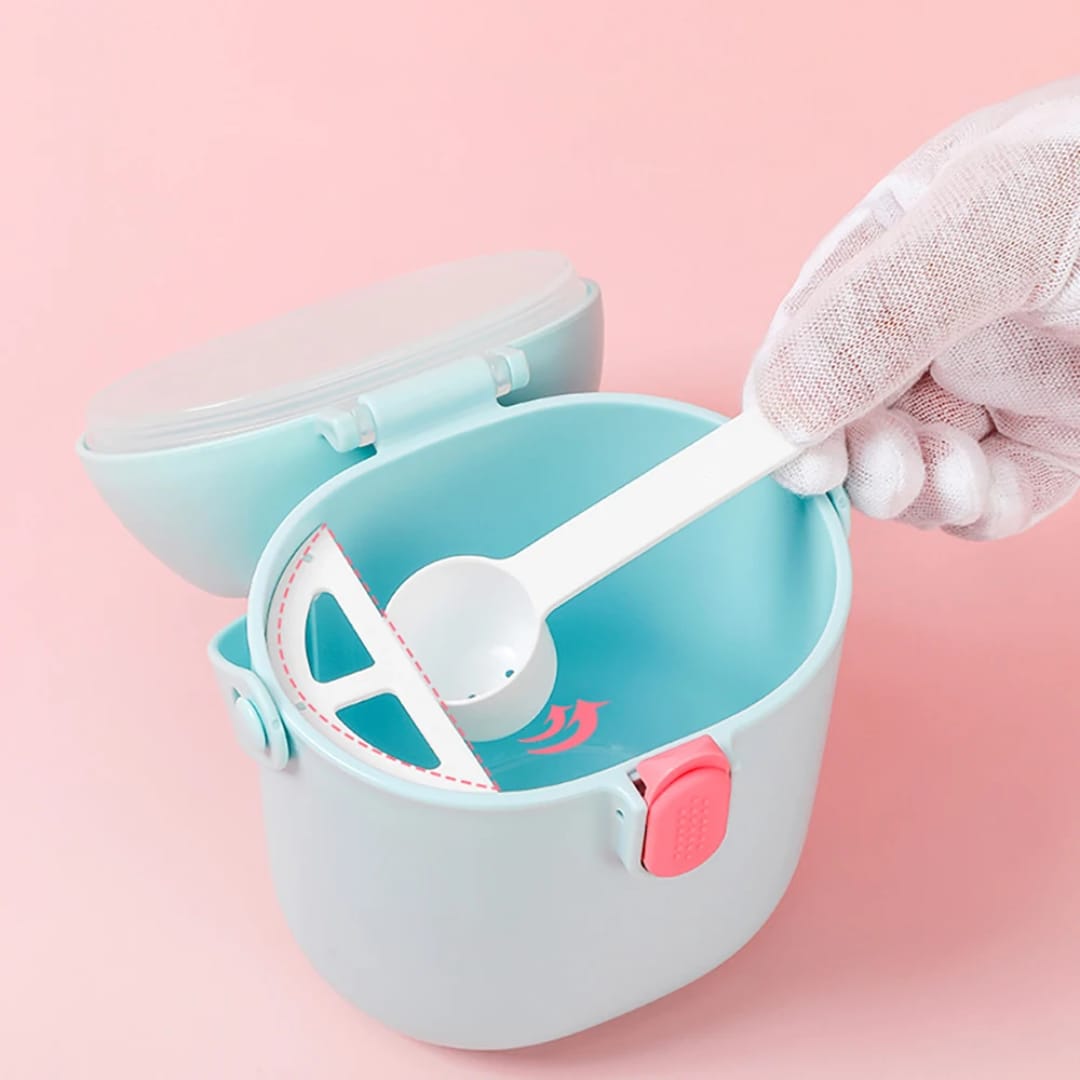Milk powder container BLUE