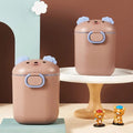 Bear milk powder container-large