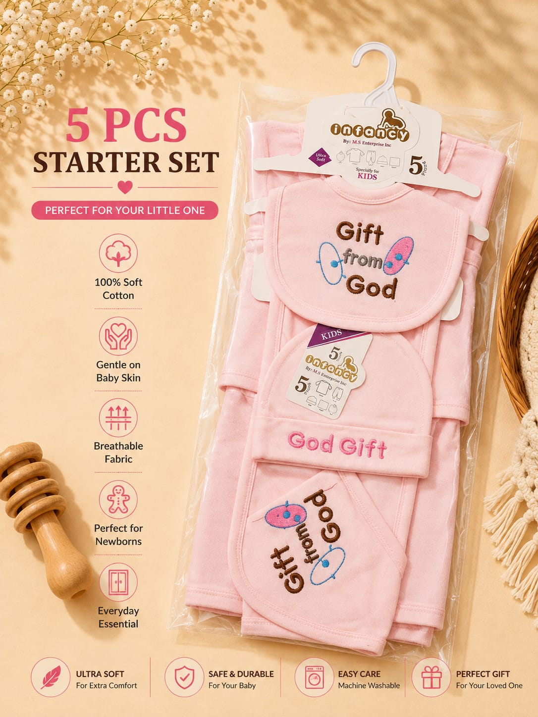 5 PC's starter set