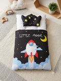 Baby CarryNest- Little Moon Black