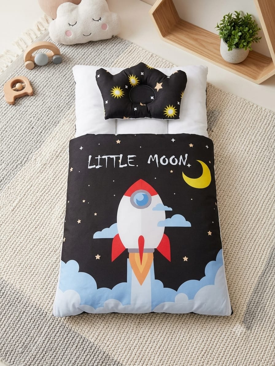 Baby CarryNest- Little Moon Black