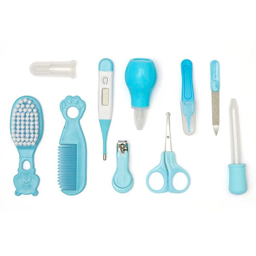 10pcs Baby Manicure set blue
