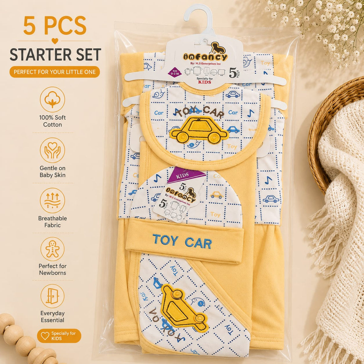 5 PC's starter set