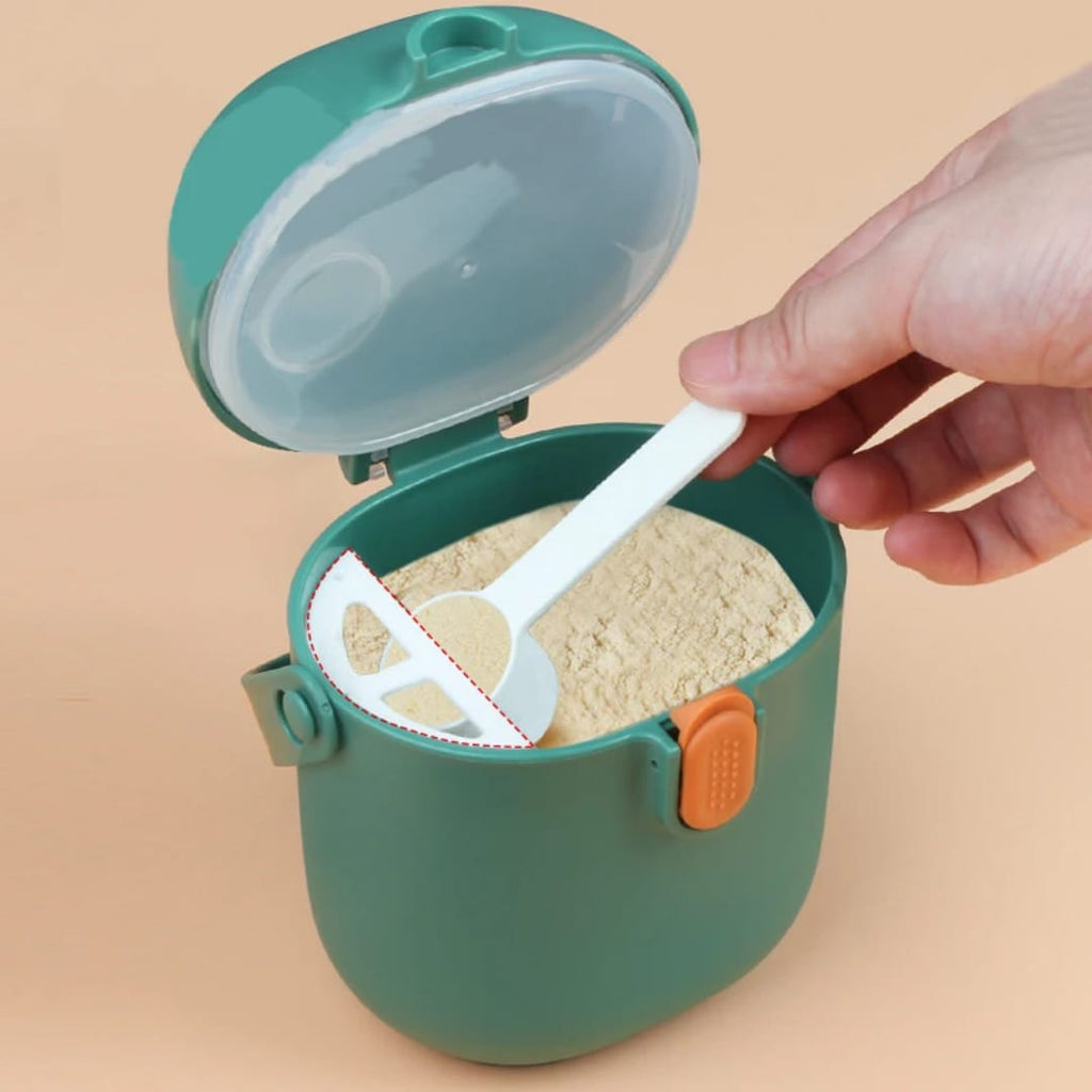 Milk powder container GREEN