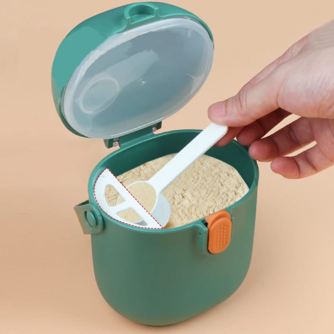Milk powder container GREEN