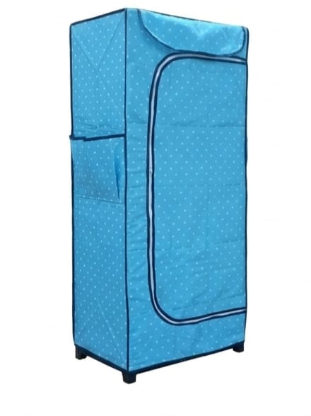 MotherTouch 4 shelf wardrobe - Light Blue