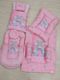 8pcs bedding set - Pink