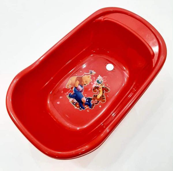Evergreen Baby Bath Tubs red