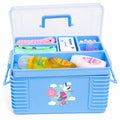 Aqua accessories box- blue
