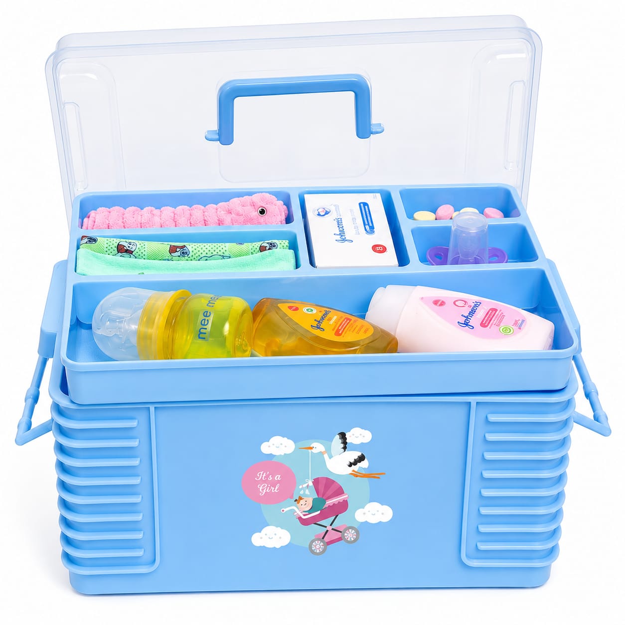 Aqua accessories box- blue