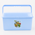 Baby Accessories Storage Box with Handle-Blue