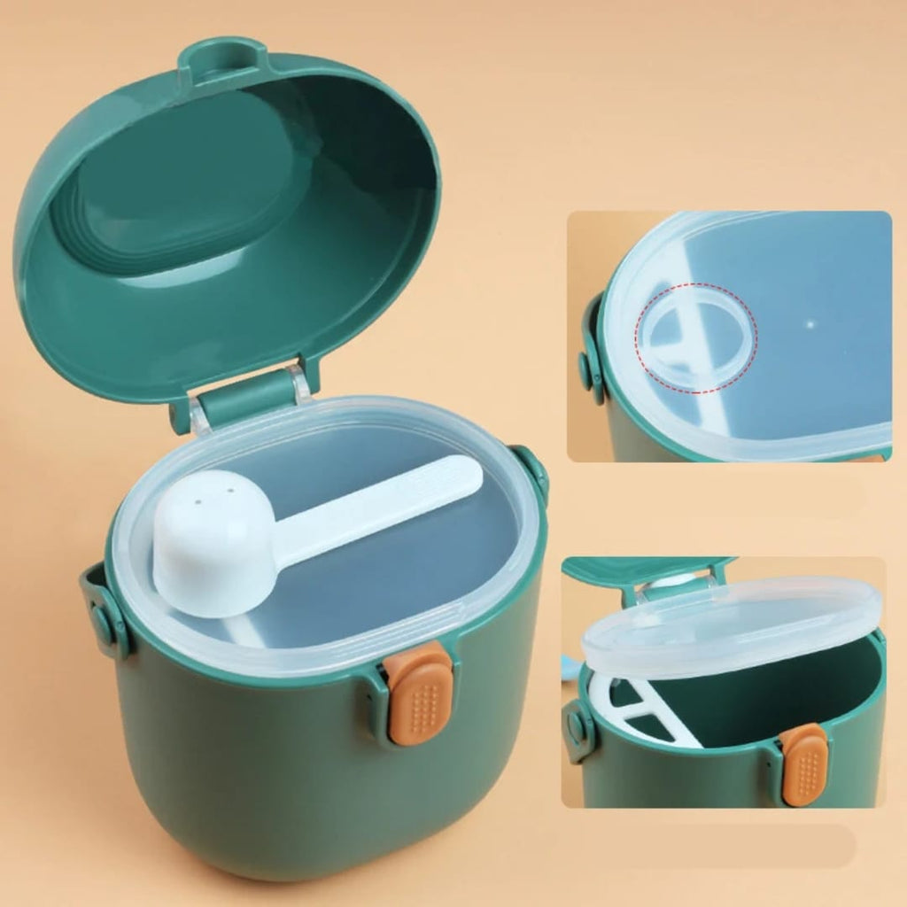 Milk powder container GREEN