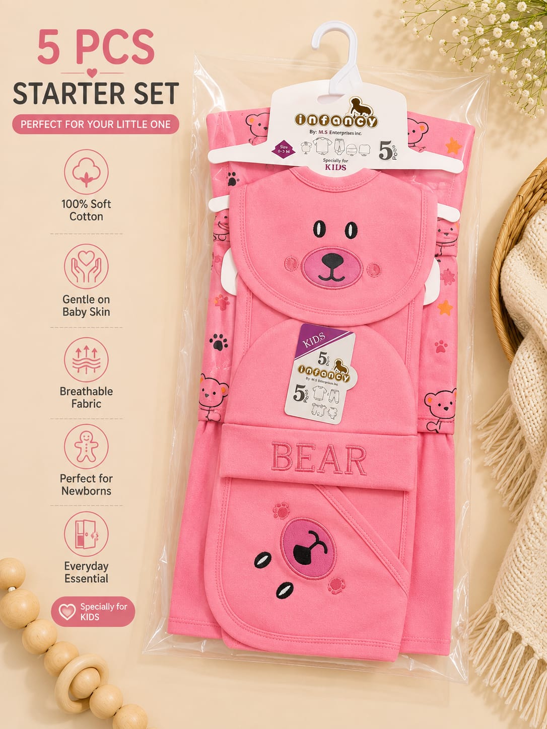5 PC's starter set