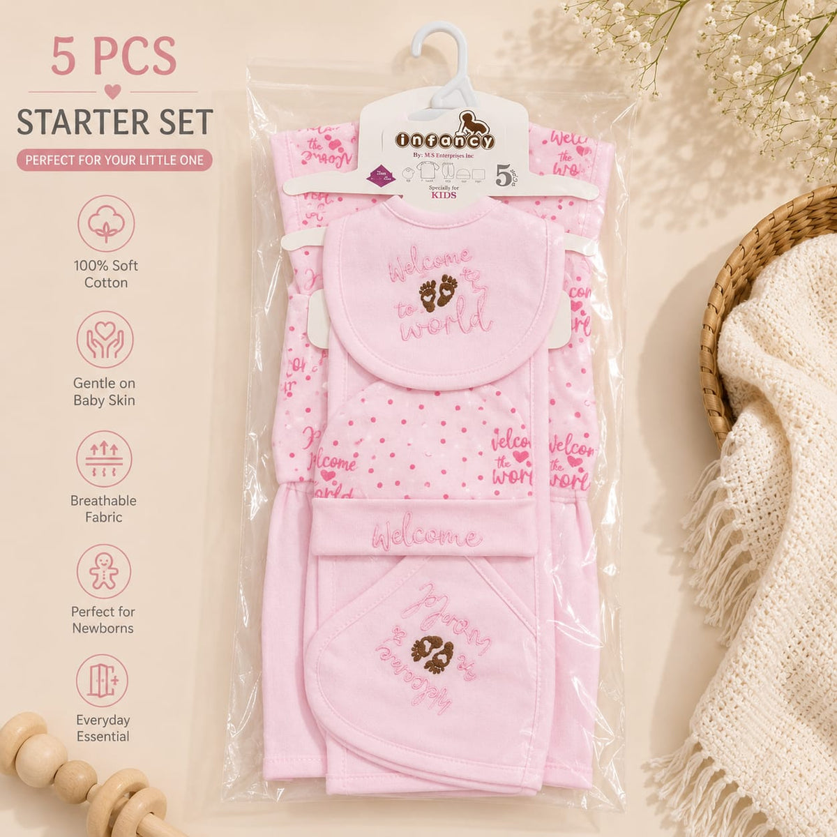 5 PC's starter set