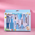 10pcs Baby Manicure set blue