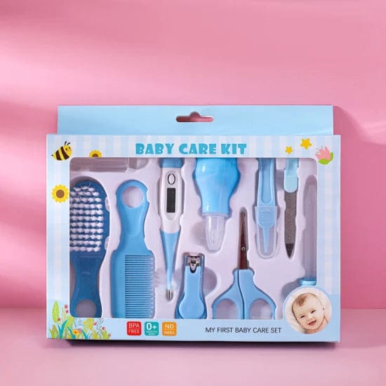 10pcs Baby Manicure set blue