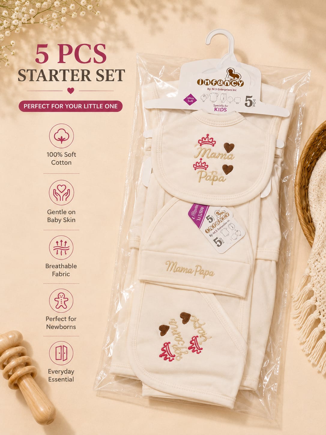 5 PC's starter set