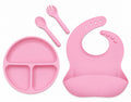 4 pc's silicone meal set