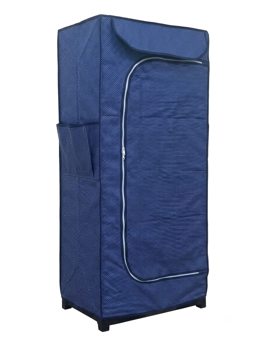 MotherTouch 4 shelf wardrobe - Navy Blue