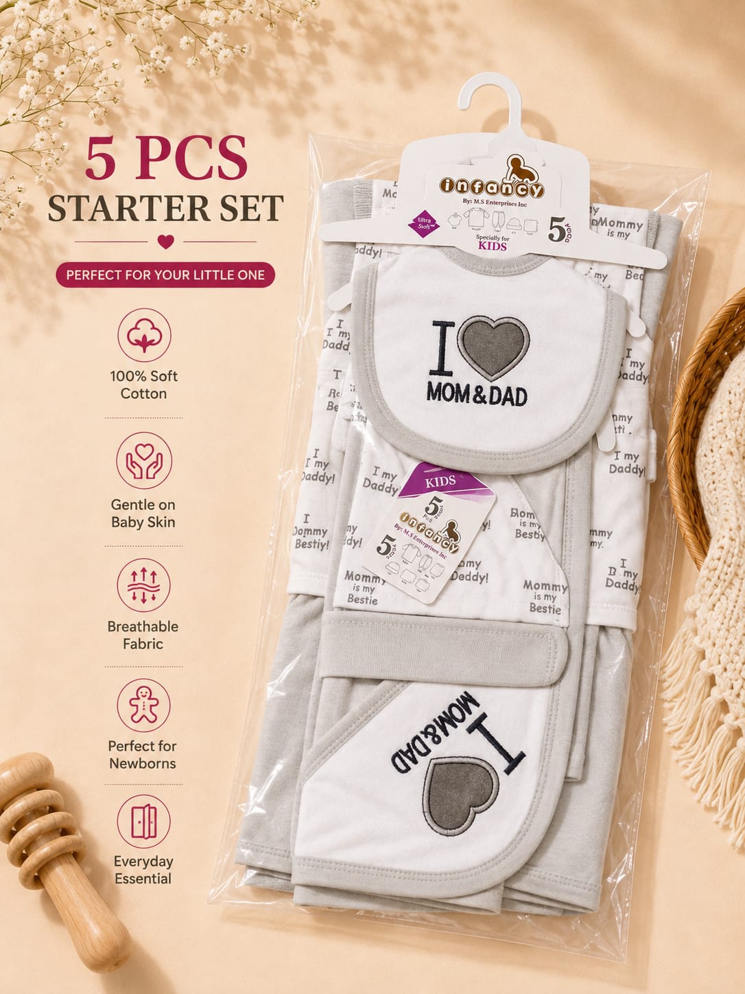 5 PC's starter set