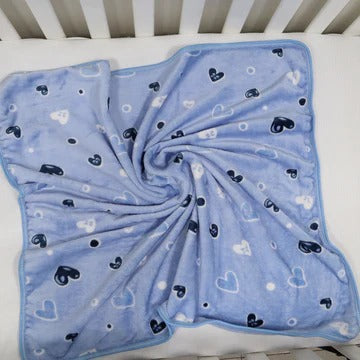 Cuddle Me hooded wrapping sheets blue