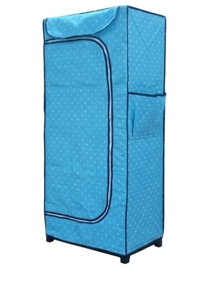 MotherTouch 4 shelf wardrobe - Light Blue