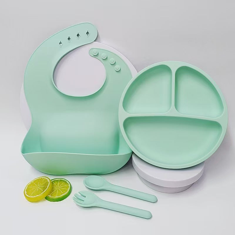 4 pc's silicone meal set